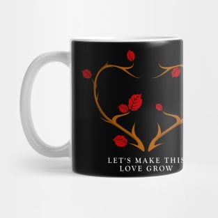 Declaration of Love on Valentine's Day Mug